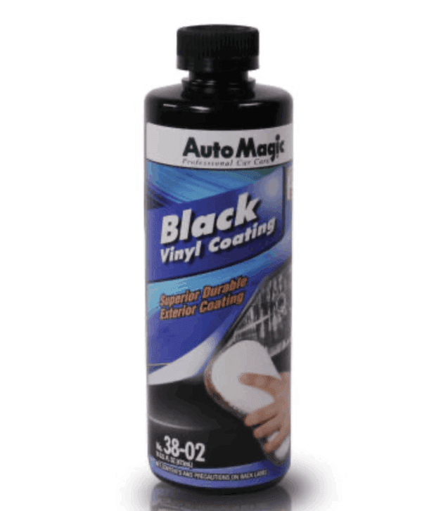 AWC-38-02 Auto Magic Black Vinyl Coat